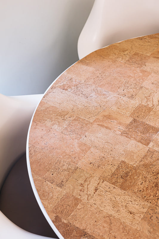 Tischmatte Rund – Natural Cork | Vollflächig